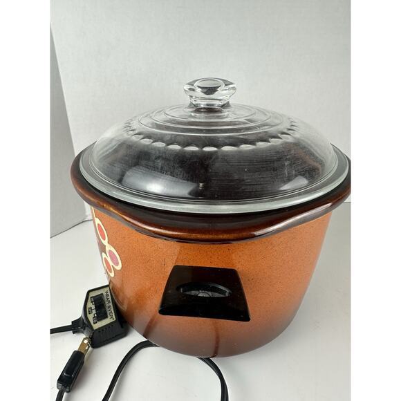 Vintage Wear-Ever Pokey Crock Pot With Power Cord 10025 Tested - Picture 4 of 9